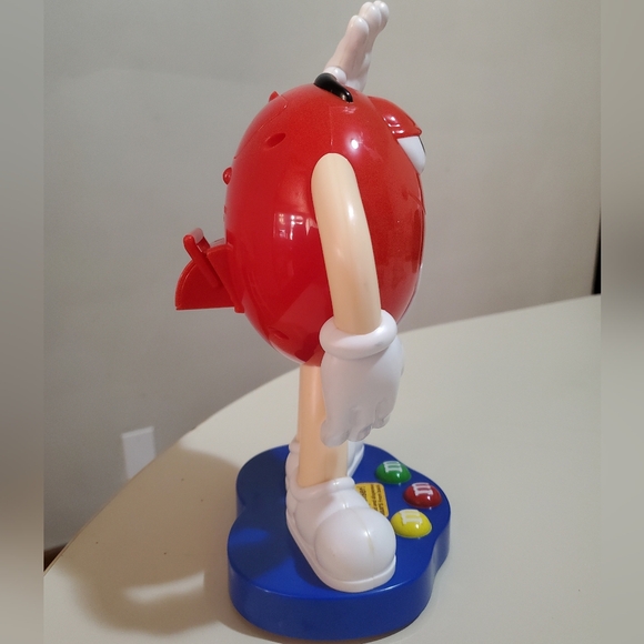 M&M 's waving Red Candy DISPENSER  .. Mars Company Collectibe ... - Picture 4 of 14